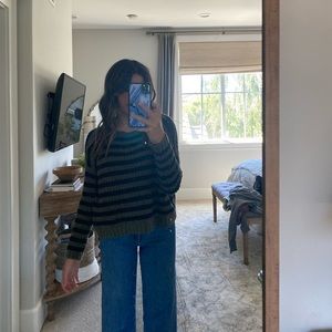 cute striped sweater!